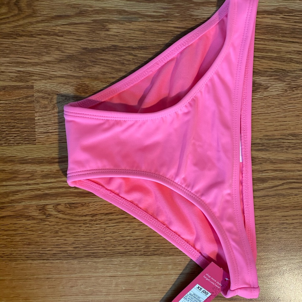 Xhilaration Neon Pink Swimsuit Bottoms